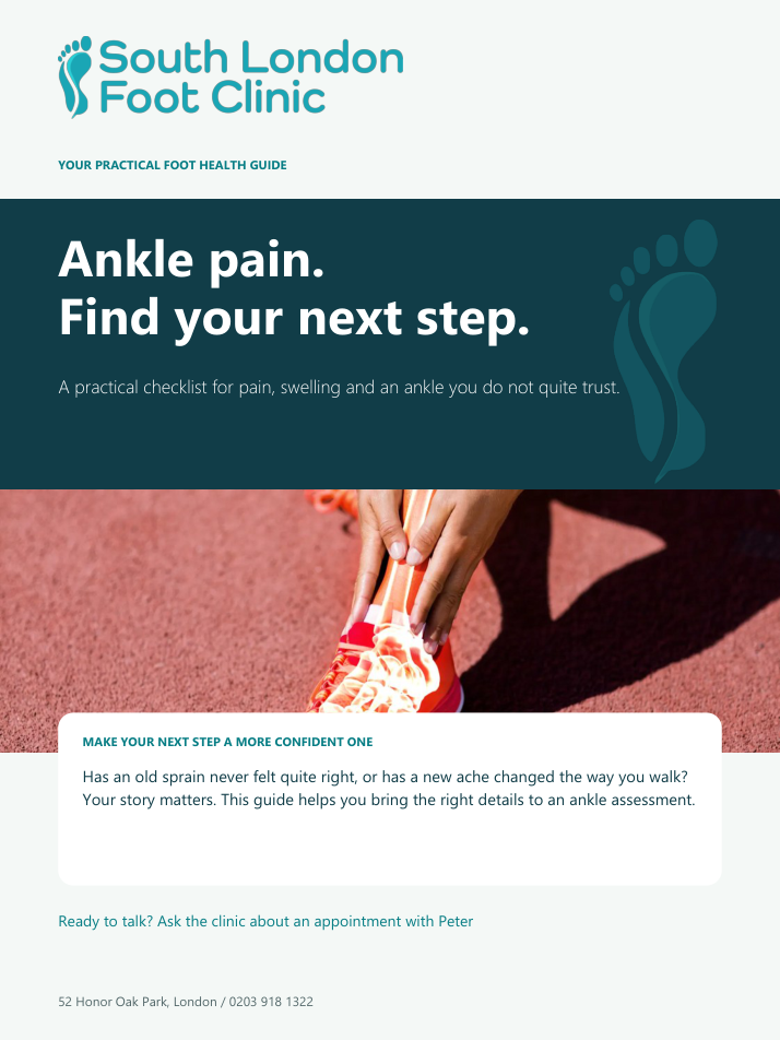 Ankle pain guide cover