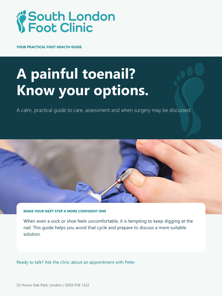 Ingrown toenails guide cover