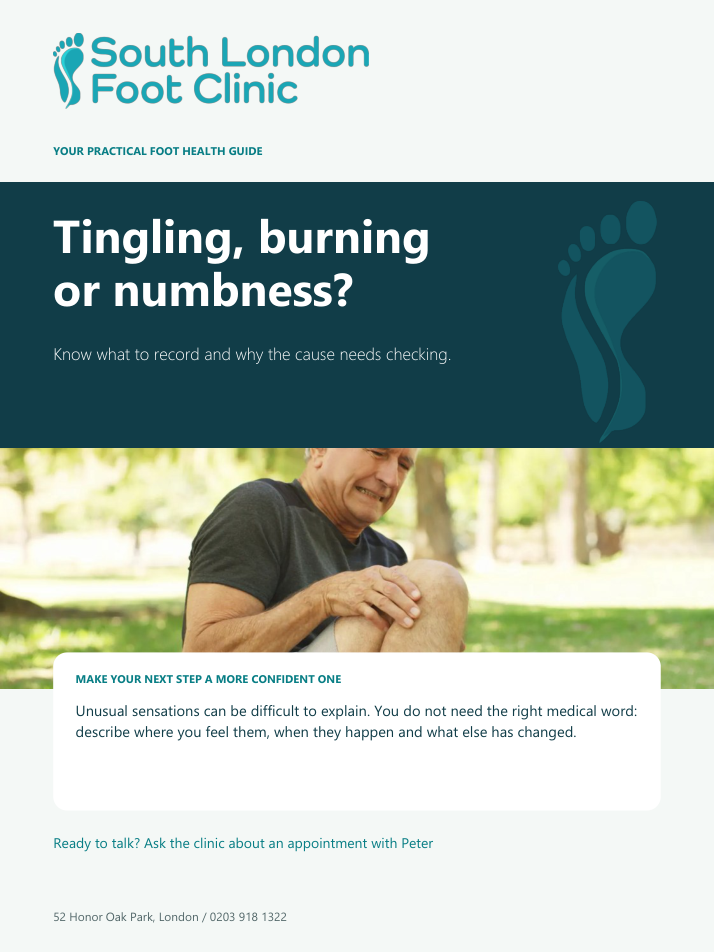Nerve symptoms guide cover