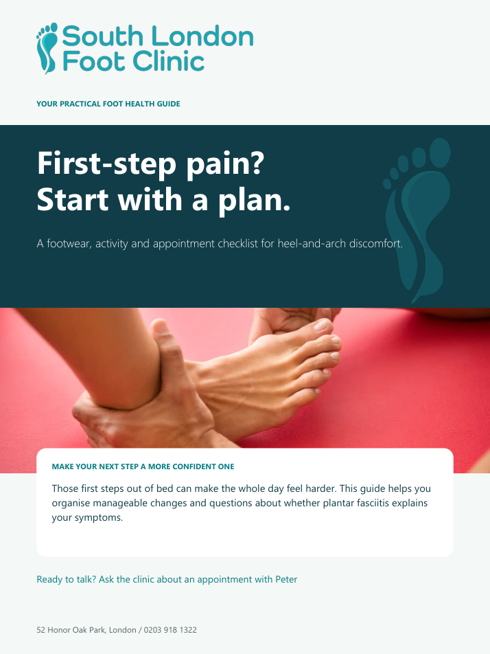 Plantar fasciitis guide cover