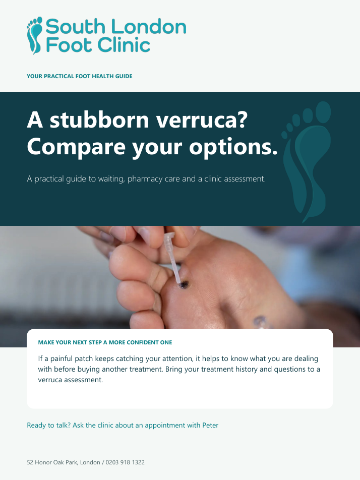 Verrucae guide cover